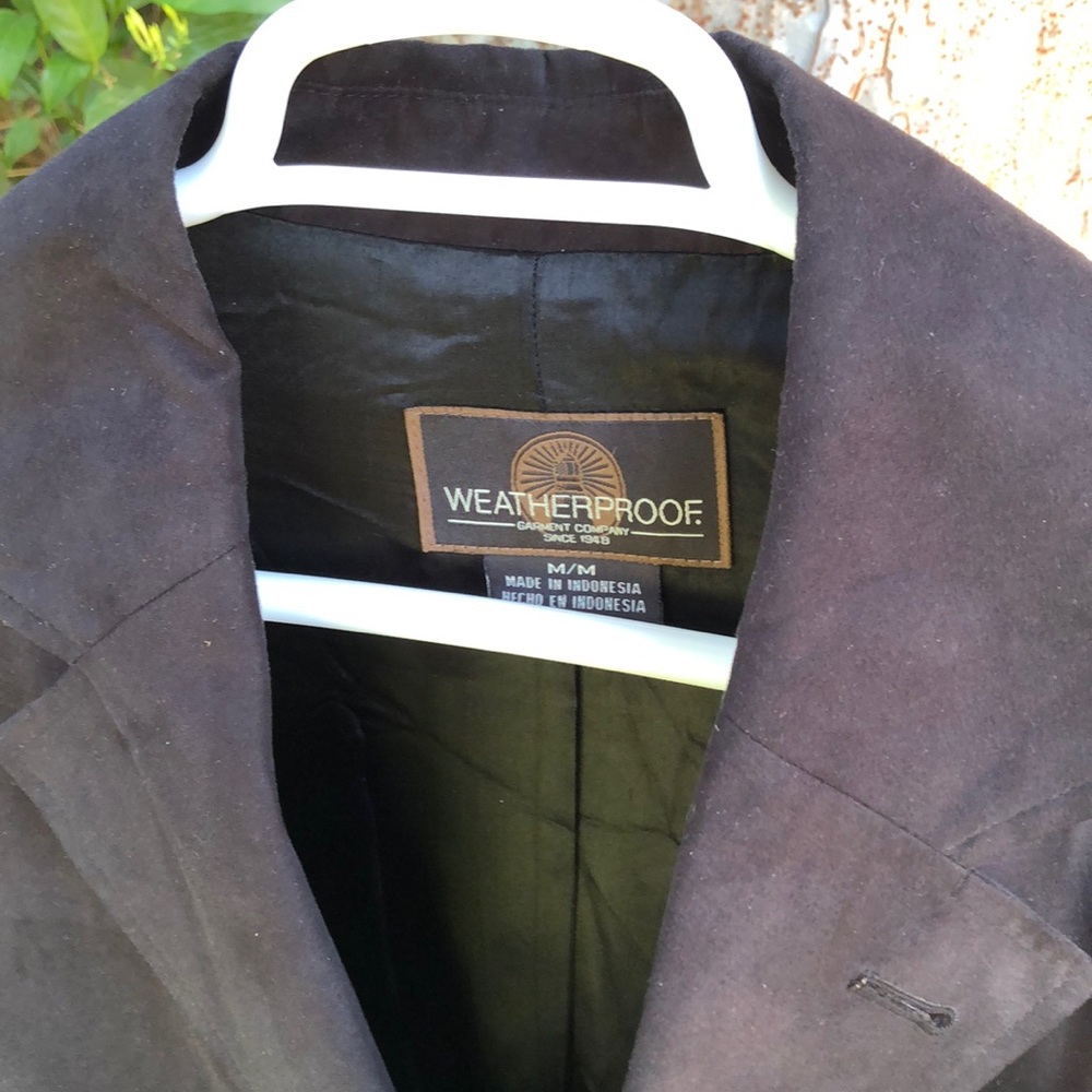 Weatherproof Microfiber Black Jacket - image 2
